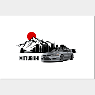 Mitsubishi EVO 7, JDM Posters and Art